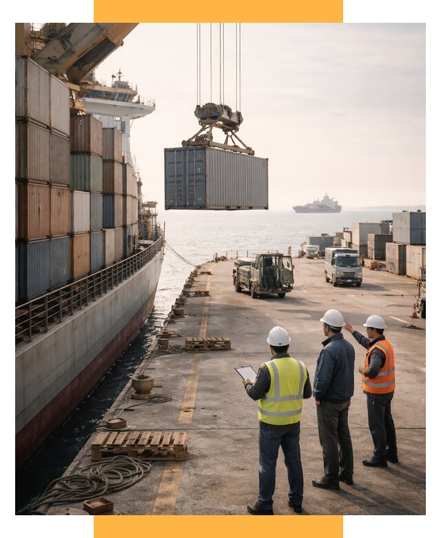 Морские перевозки грузов по миру от 46269 р. | СетСервис-Мрм