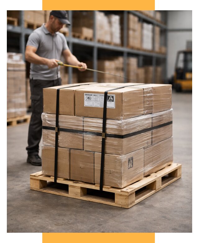 Упаковка и паллетирование грузов от 3599 р. | СетСервис-Мрм