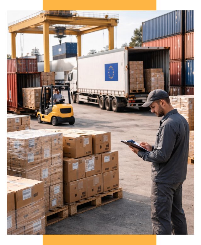 Доставка грузов из Европы от 12338 р., логистика СетСервис-Мрм