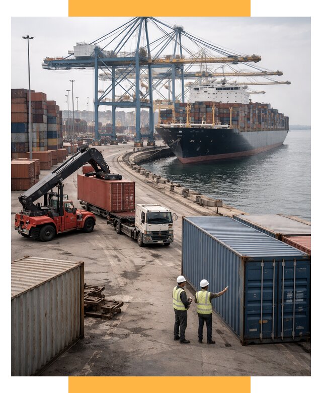 Морские перевозки из Европы от 61692 р. за контейнер | СетСервис-Мрм