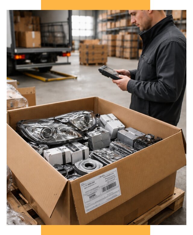 Доставка автозапчастей из Европы под ключ от 12853 р. | СетСервис-Мрм