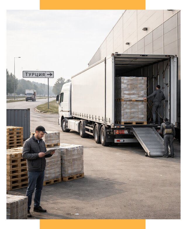 Автоперевозки и доставка фурой из Турции от 123384 р. | СетСервис-Мрм