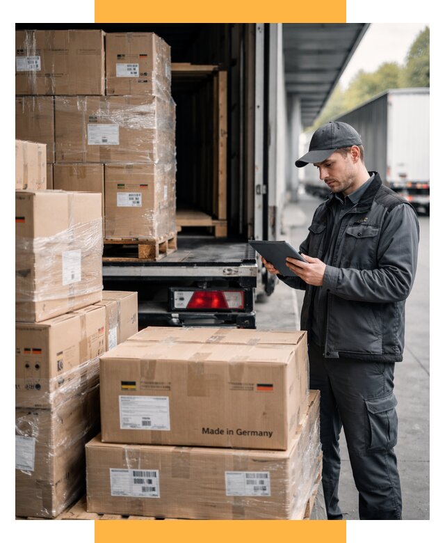 Доставка грузов из Германии от 46269 р. быстро - СетСервис-Мрм