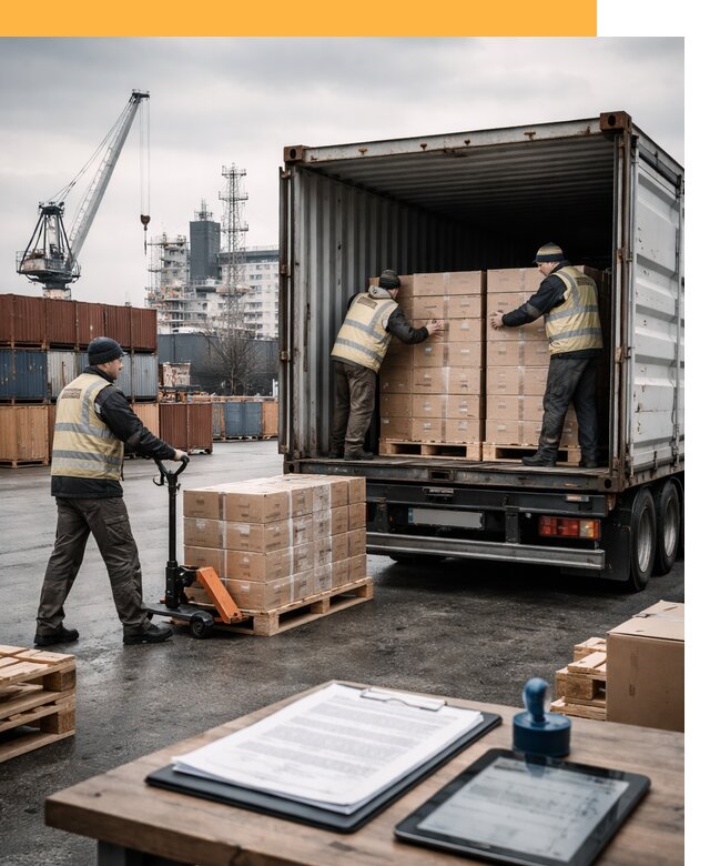 Доставка грузов из Латвии от 25705 руб, морская, авто, авиа