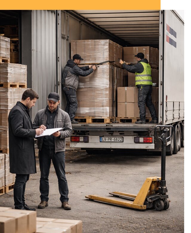 Автоперевозки из Латвии — международная доставка от 77115