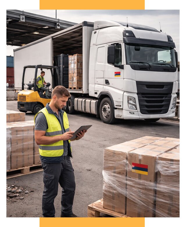 Автоперевозки из Армении от 97679 р. — услуги СетСервис-Мрм