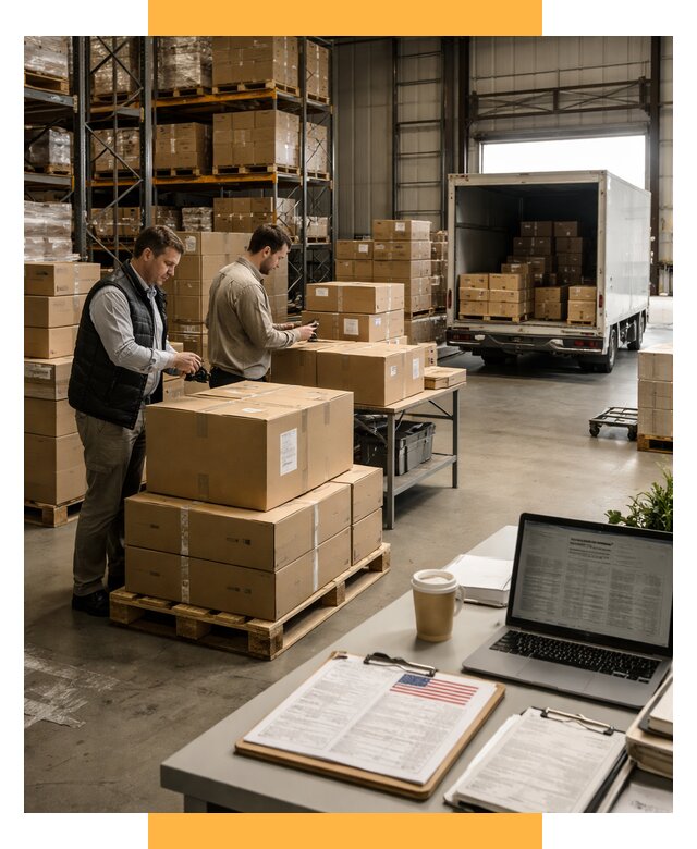 Доставка грузов в США от 6683 р., логистика и экспорт СетСервис-Мрм