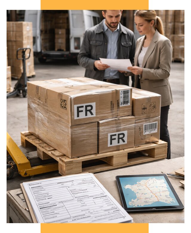 Доставка грузов в Францию от 25705 р., логистика СетСервис-Мрм