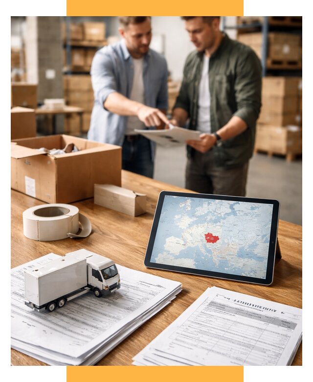 Доставка грузов в Чехию от 35987 р. - логистика СетСервис-Мрм