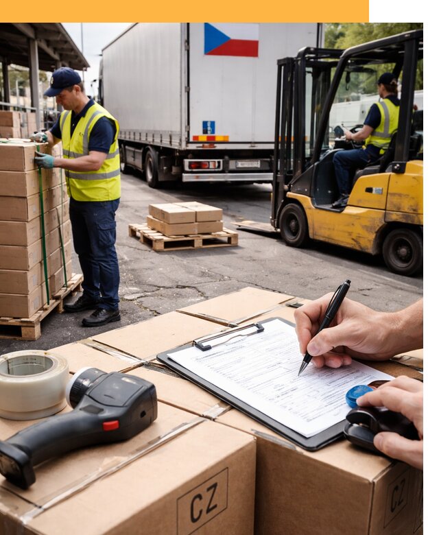 Доставка грузов в Чехию от 35987 руб, международные перевозки