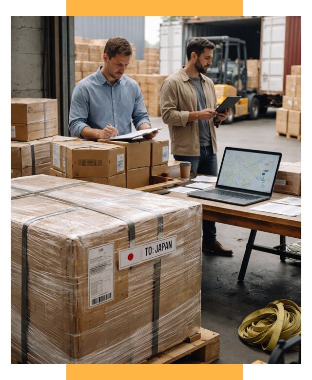 Доставка грузов в Японию от 25705 р., логистика СетСервис-Мрм