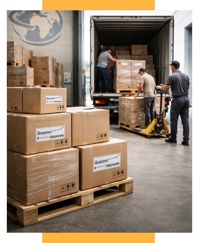 Доставка грузов в Израиль и экспорт от 46269 р. СетСервис-Мрм