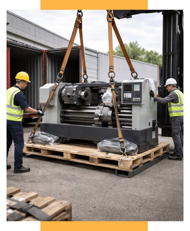 Перевозка станков и таможня от 61692 р. | СетСервис-Мрм логистика