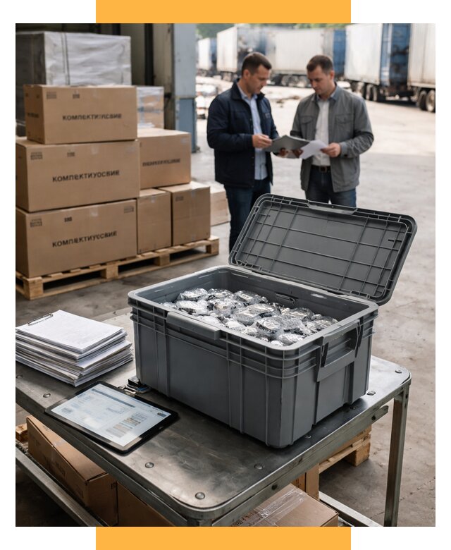 Перевозка комплектующих из Китая от 6683 р. | СетСервис-Мрм