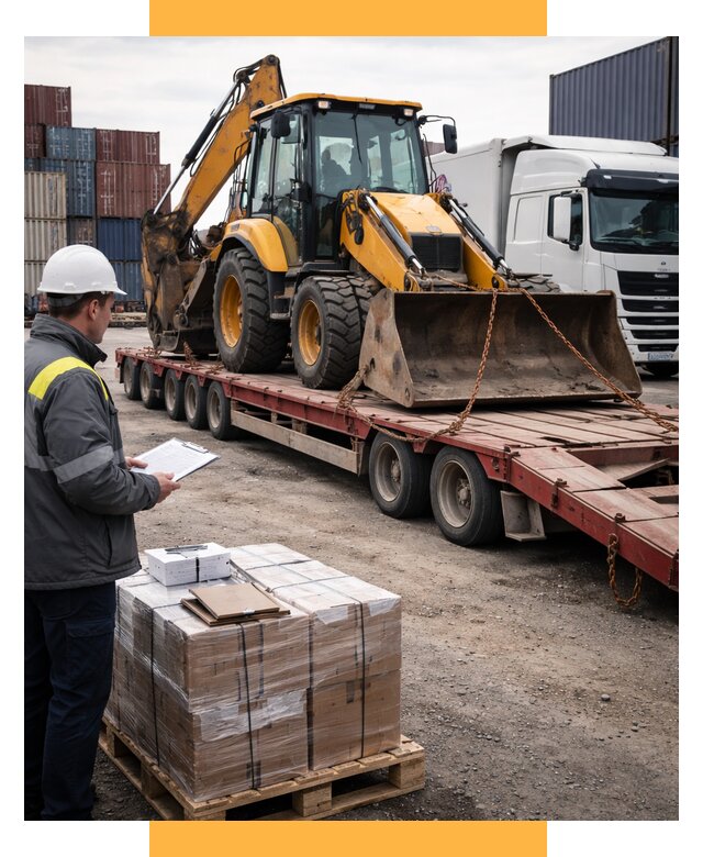 Международная перевозка спецтехники от 46269 р., СетСервис-Мрм