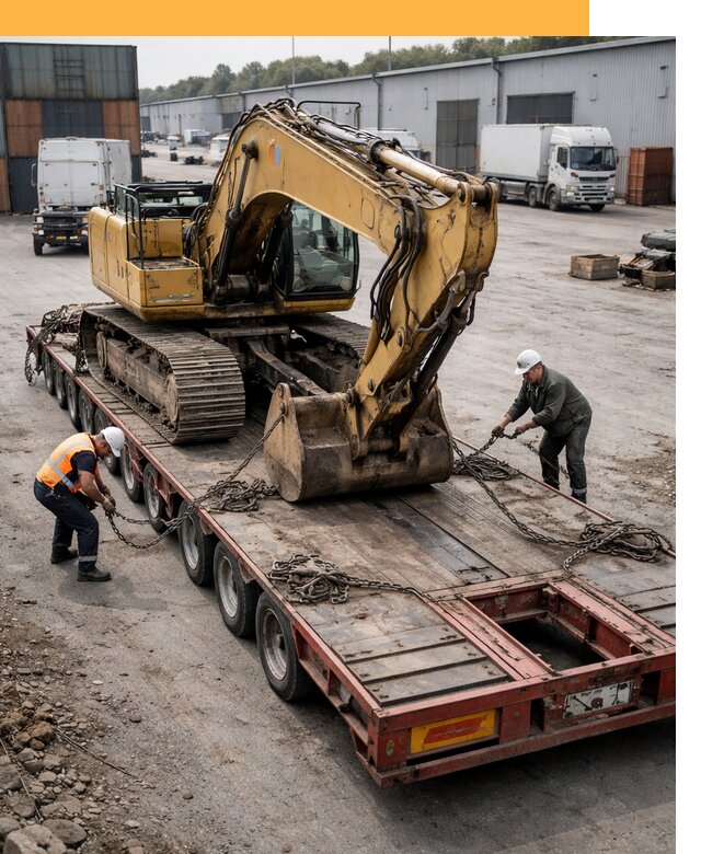 Перевозка спецтехники по России и миру от 46269 руб