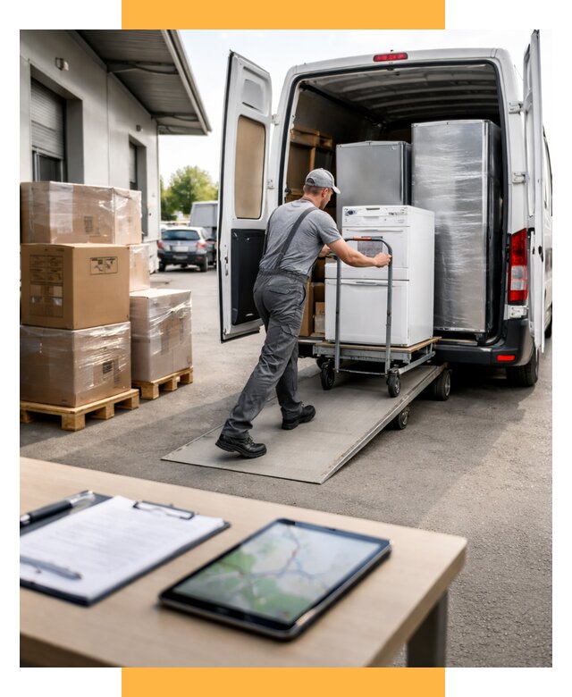 Перевозка бытовой техники от 6683 р. - логистика СетСервис-Мрм