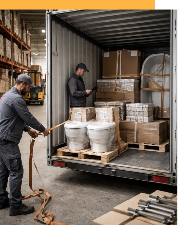 Перевозка сантехнического оборудования по России и миру от 1851