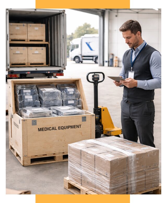 Перевозка медицинского оборудования от 15423 р. в СетСервис-Мрм