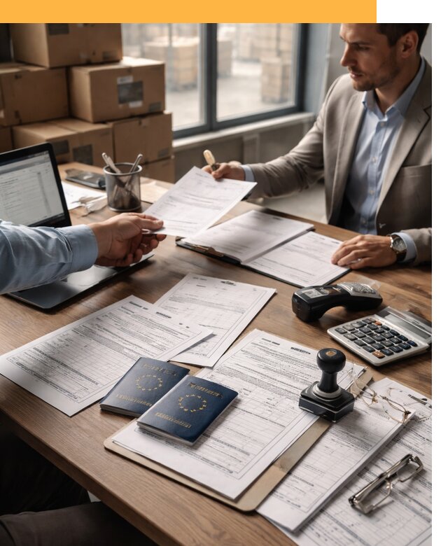 Таможенное оформление грузов из Европы от 8740 руб