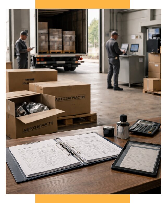 Таможенное оформление автозапчастей под ключ от 8740 р., СетСервис-Мрм