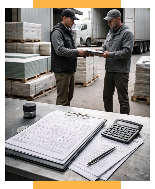 Таможенное оформление стройматериалов от 8740 р. | СетСервис-Мрм