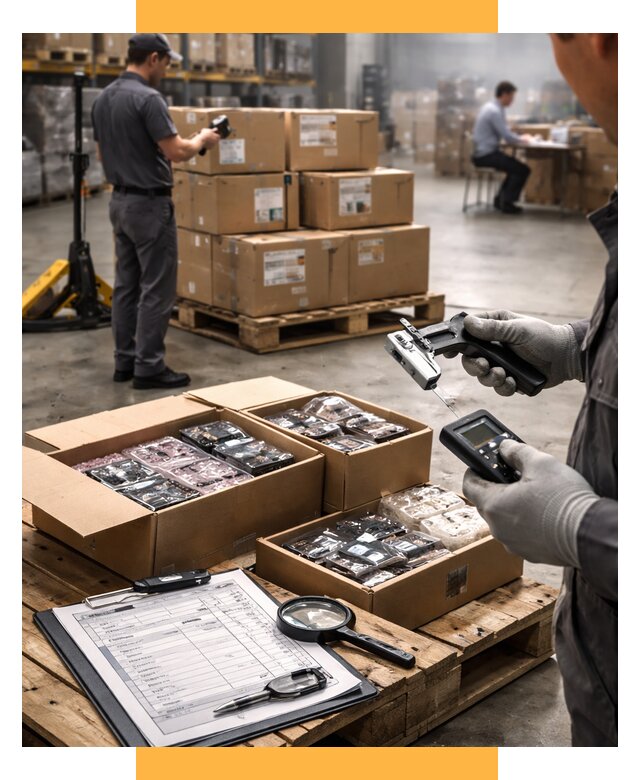 Инспекция товара в Китае от 7712 р. - СетСервис-Мрм контроль качества