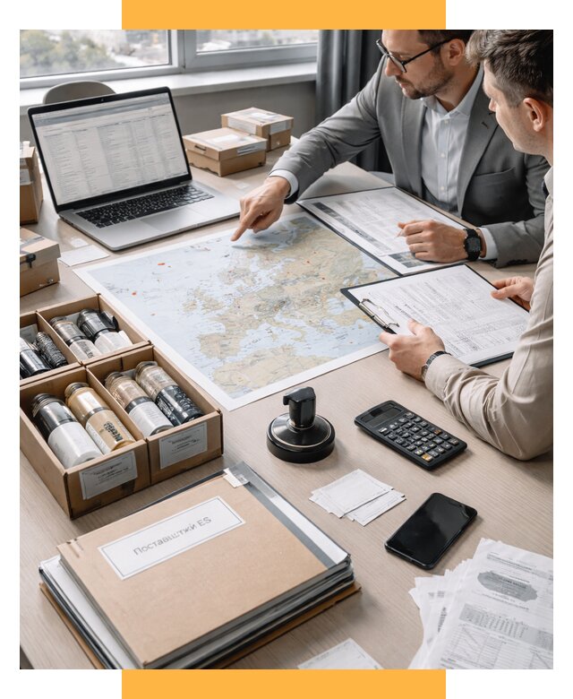 Поиск европейского поставщика от 15423 р., СетСервис-Мрм