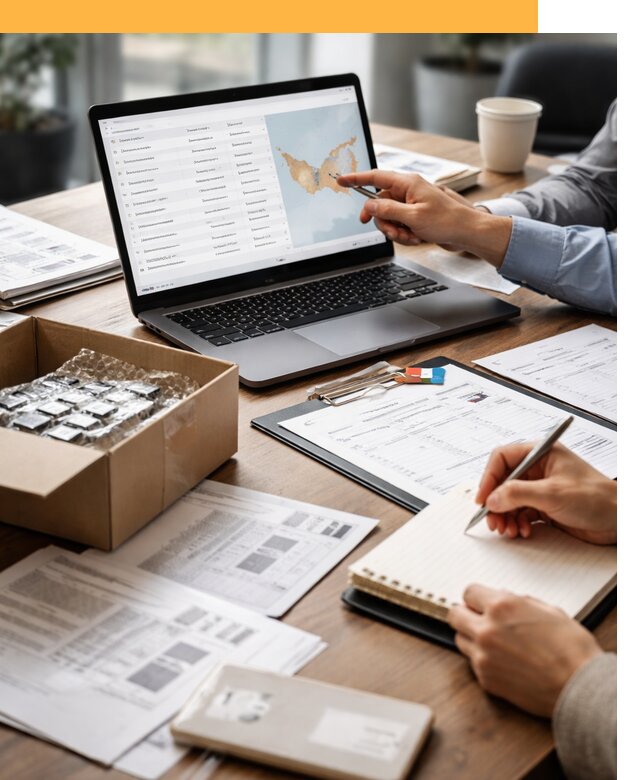 Поиск надежного поставщика в ОАЭ от 12338 рублей