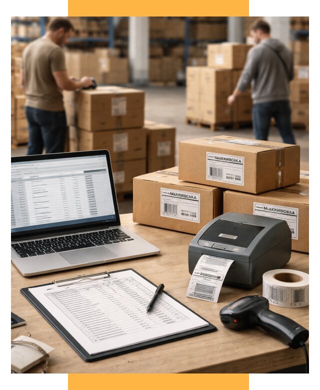 Маркировка импортных товаров от 4627 р. под ключ, СетСервис-Мрм