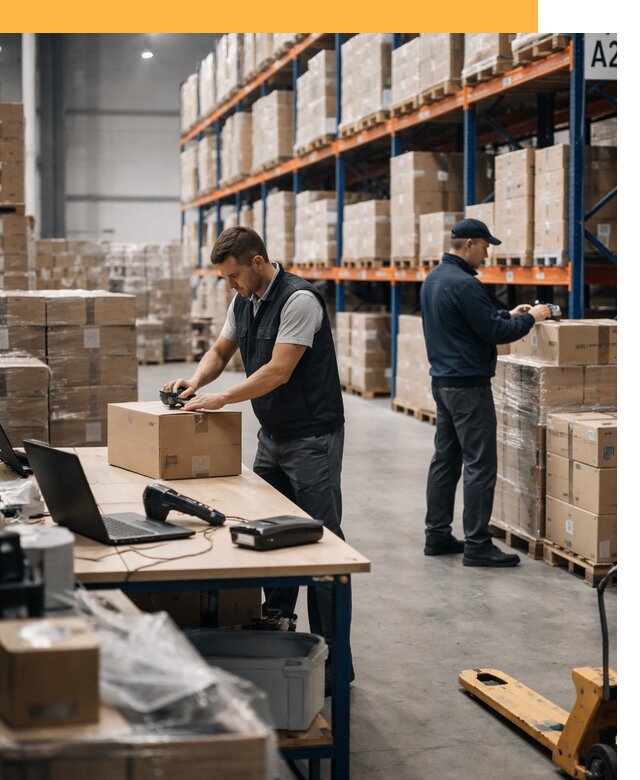 Склад консолидации в Европе: хранение, сортировка от 6683